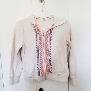 Roxy Girl Aztec print hoodie